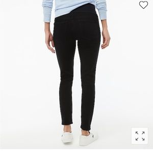 Jcrew black maternity jeans size 28